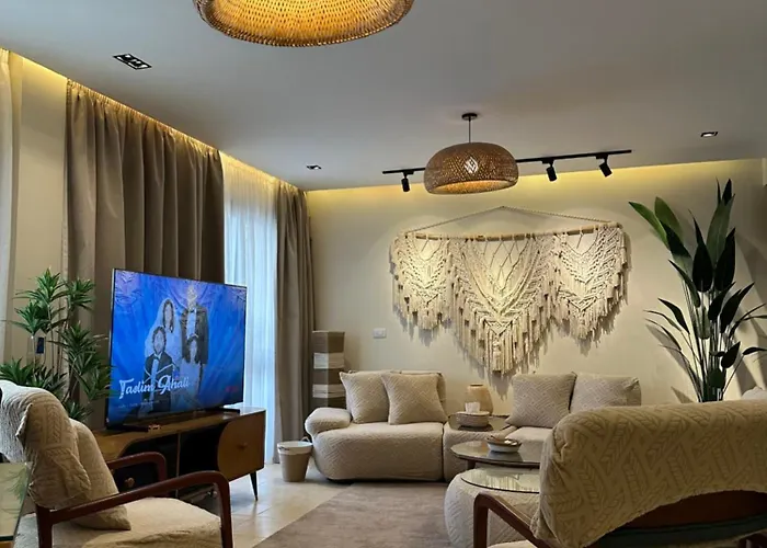 خاصة بمنتجع هوليداي ان فانتازيا - راس سدر باطلالة على البحر Vakantiehuis