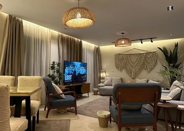 خاصة بمنتجع هوليداي ان فانتازيا - راس سدر باطلالة على البحر Vakantiehuis *